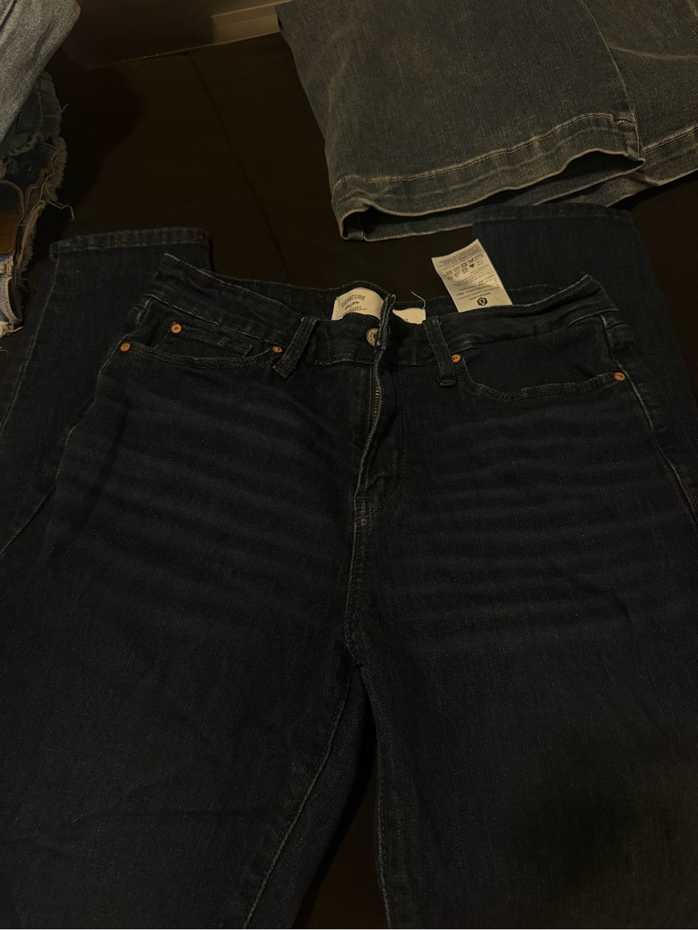 Levi's Women's Skinny Jeans in Dark Blue